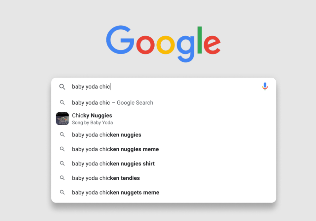 Google Chrome Prefetch search